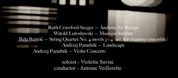 Silk Street Sinfonietta – String Orchestra Concert Jan 9