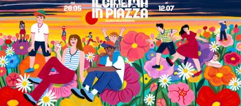Il Cinema in Piazza 2026 – illustrazione orizzontale