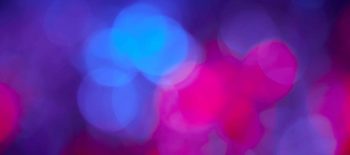 Abstract red and blue defocused lights background