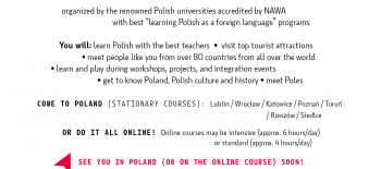 NAWA-Summer- Courses-2026-plakat