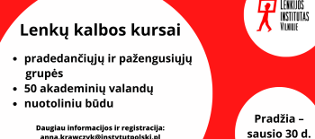 Lenkų kalbos kursai
