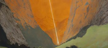 3.2_©Michał Zawada Landscape, Meteorite and a Hand