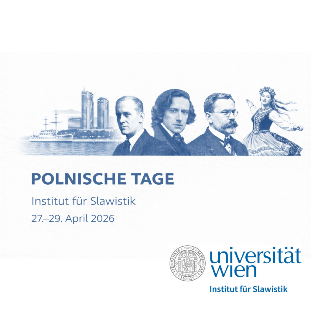 Ulotka Dni Polskich 2026 w Instytucie Slawistyki Uniwersytetu Wiedeńskiego © Natalie Kosch