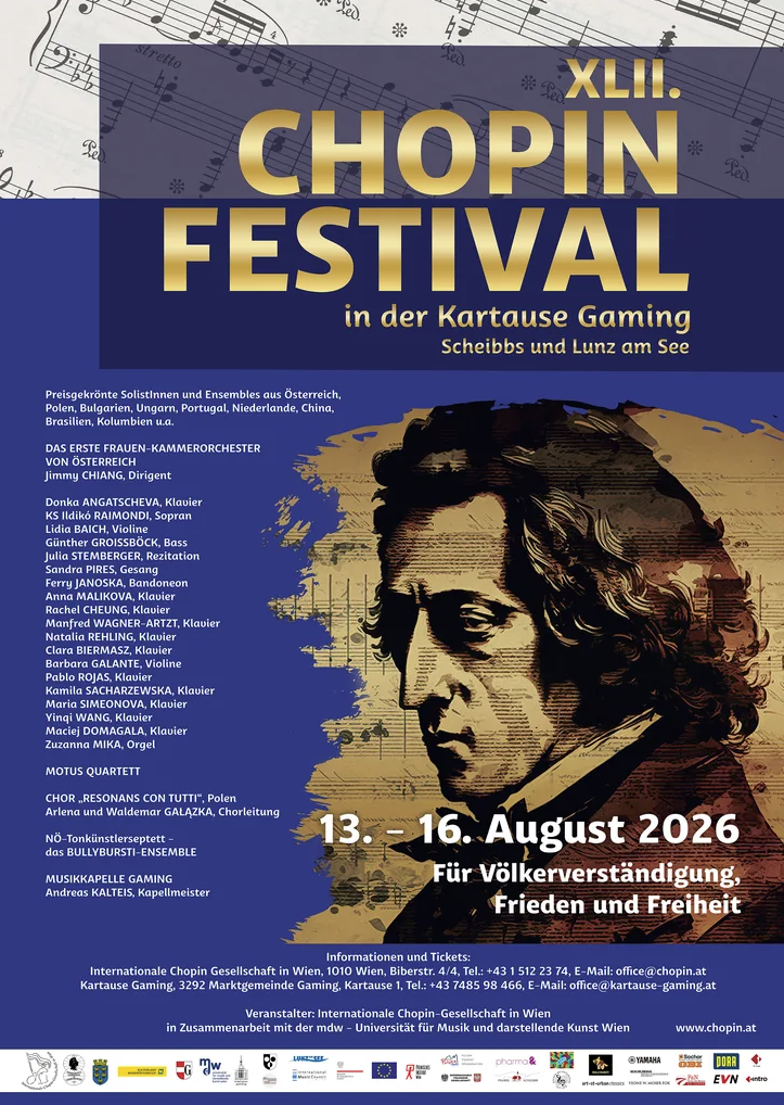 Flyer Chopin Festival